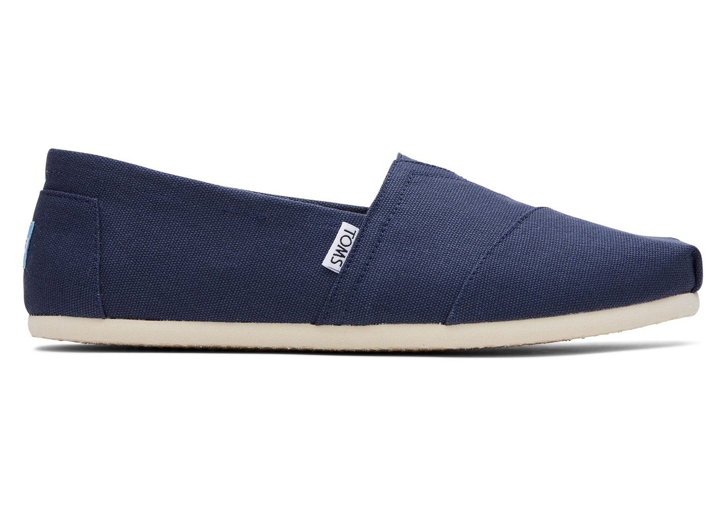 Toms Alpargata Canvas Espadrille Navy - Mens - 95176-BCHJ